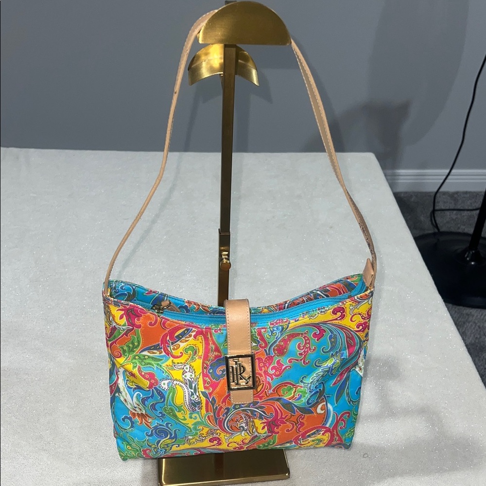 Vintage Lauren Ralph Lauren paisley print shoulder bag